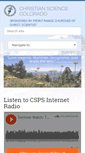 Mobile Screenshot of christiansciencecolorado.org